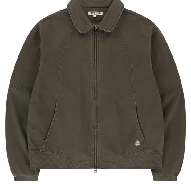 코이세이오 ROUND COLLAR STITCH JACKET COCOA | 후루츠패밀리