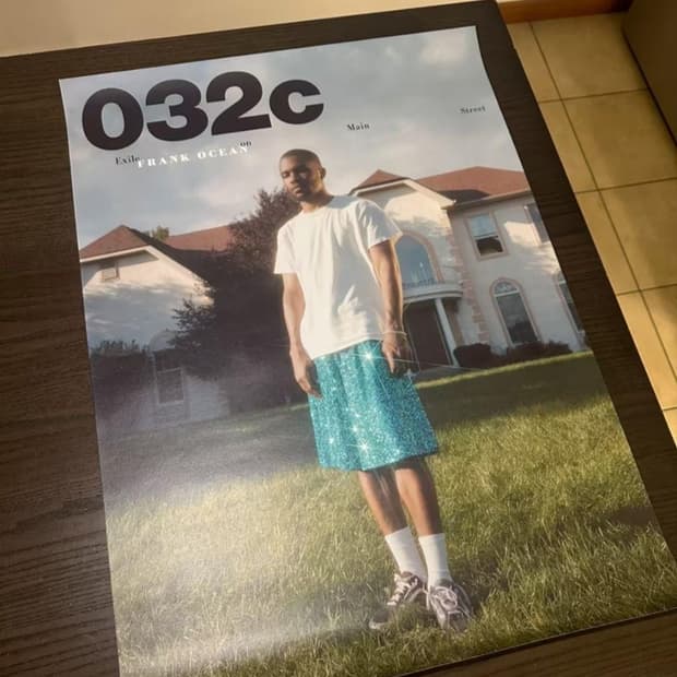032c Frank Ocean Poster | 후루츠패밀리