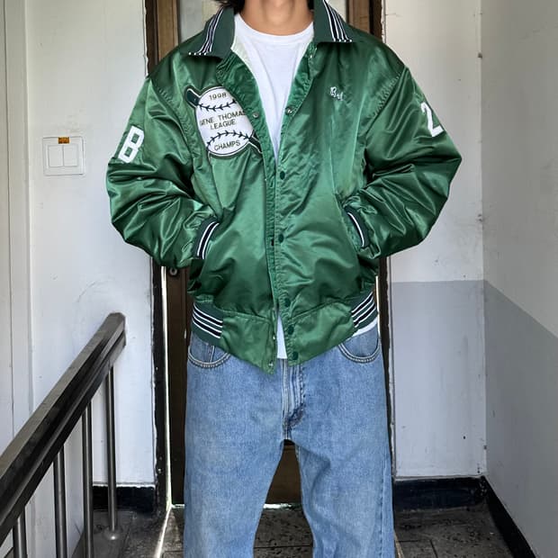 Game Sportswear varsity jacket | 후루츠패밀리