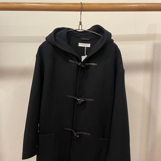 BEAUTY&YOUTH NAVY DUFFLE COAT | 후루츠패밀리