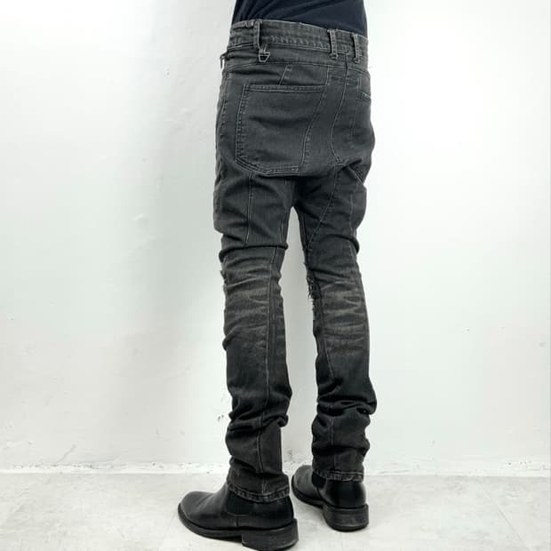 D.HYGEN 24SS Bum Flap Distressed Denim | 후루츠패밀리