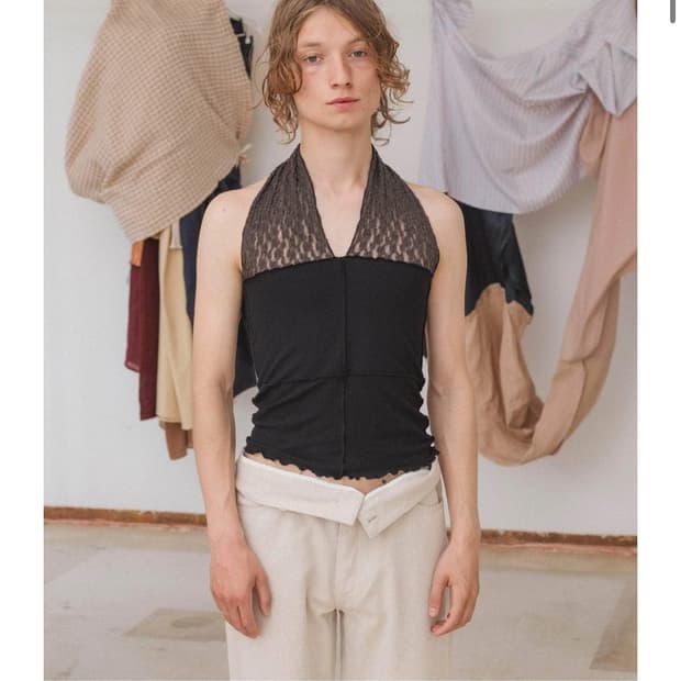 Baserange Nehru Halter Top | 후루츠패밀리