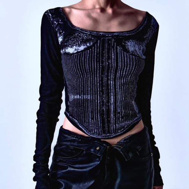 銀座ブランド割引 babymetalclub Disco frill top トップス黒 【公式通販】