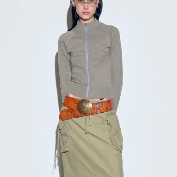 openyy【OPEN Yy】 CHUNKY KNIT VEST : BROWN Open yy 오픈yy chunky knit vest brown M | 후루츠패밀리