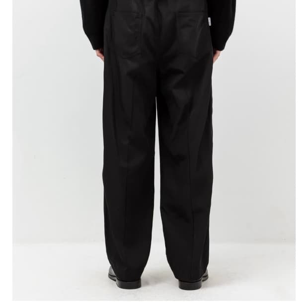 TTT MSW Chino slacks（BLACK） ttt msw 2tuck chino pants | 후루츠패밀리