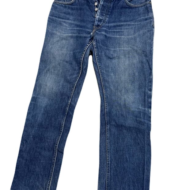 Helmut lang 03ss rubber tire print jeans | 후루츠패밀리