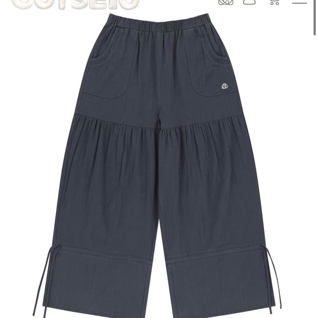 코이세이오) Shooting Star Pants Navy F | 후루츠패밀리