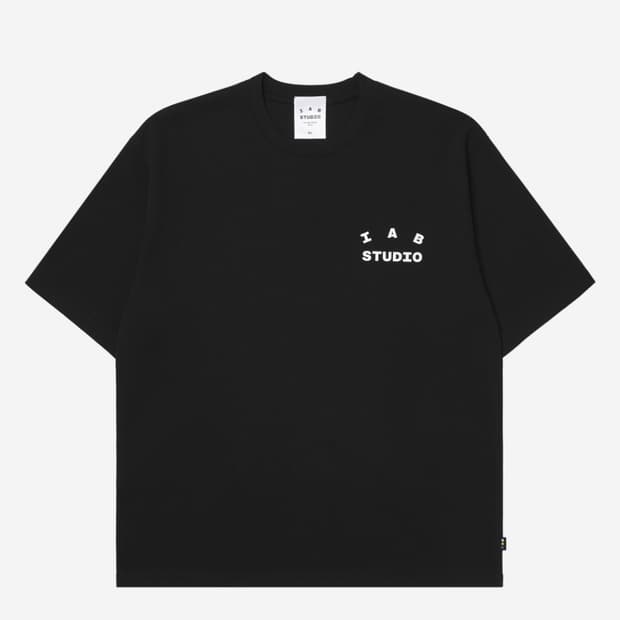 Tシャツ・カットソー IAB Studio Basic T-Shirt Black White IAB Studio Basic T-Shirt Black White Tシャツ・カットソー