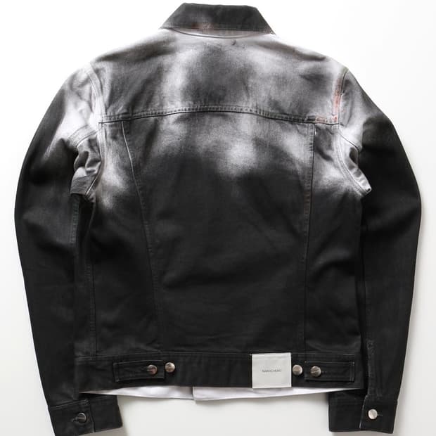 ジャケット・アウター NAMACHEKO 21SS/WAX PAINT DENIM JACKET Namacheko Indigo Denim Wax Paint Jacket Namacheko