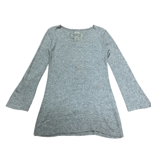 coyseio soft bell knit - light gray | 후루츠패밀리
