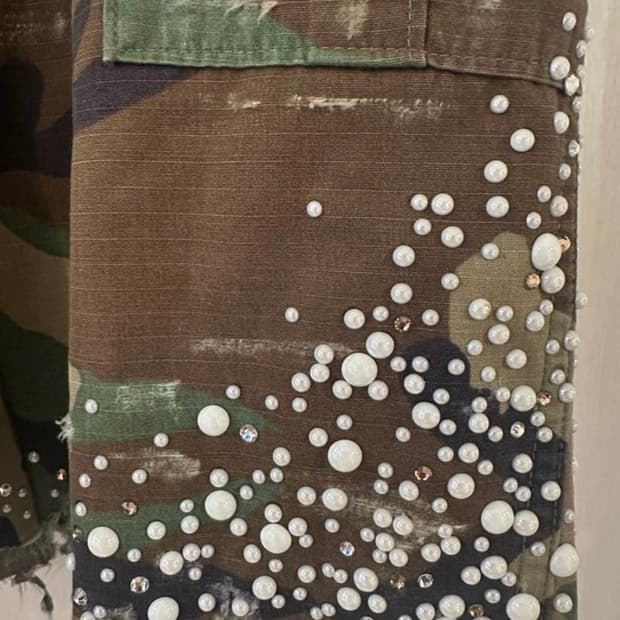 Mattias Gollin Camo Sugi Shorts [ M ] | 후루츠패밀리