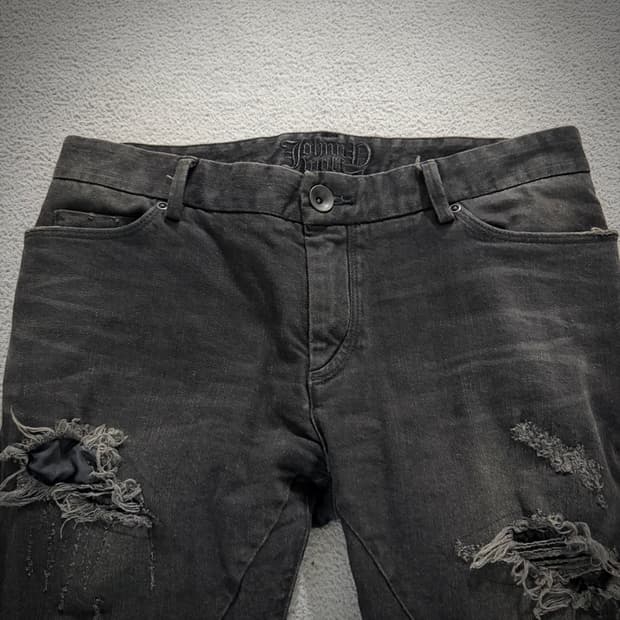 Johnny wolf destroyed denim | 후루츠패밀리
