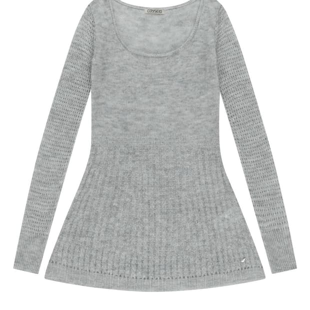 韓国 コイセイオ COYSEIO SOFT BELL KNIT ワンピース coyseio soft bell knit light grey 새상품 | 후루츠패밀리