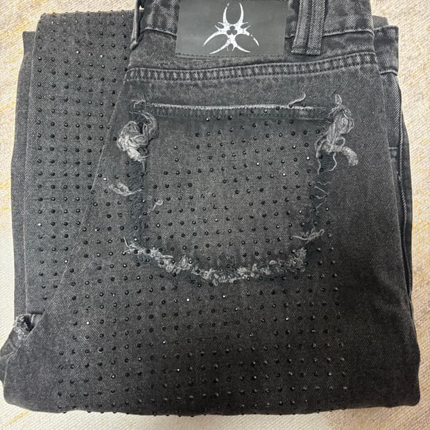 COZY WORLD WIDE (CZ RHINESTONE WASHED J) | 후루츠패밀리