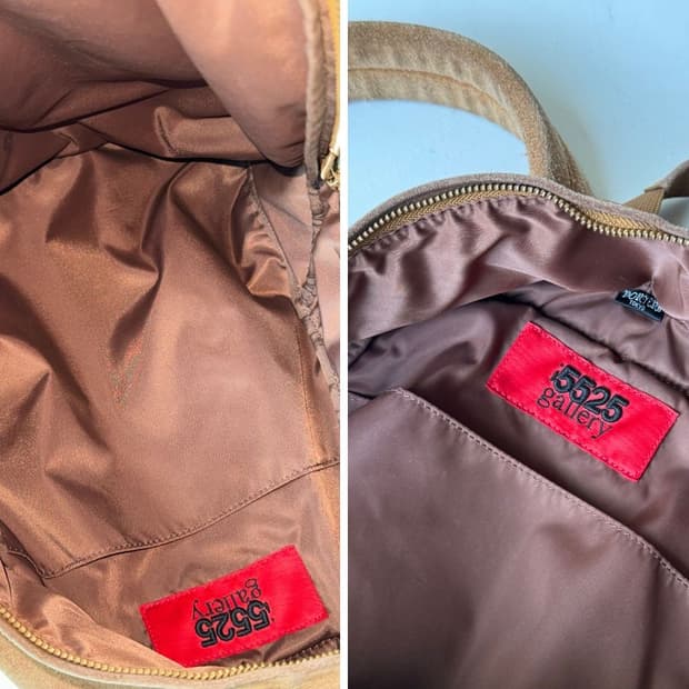 5525gallery x Porter suede backpack | 후루츠패밀리