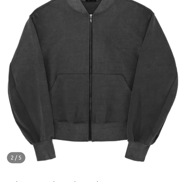 coyseio ROUND COLLAR FLEECE JACKET BLACK | 후루츠패밀리