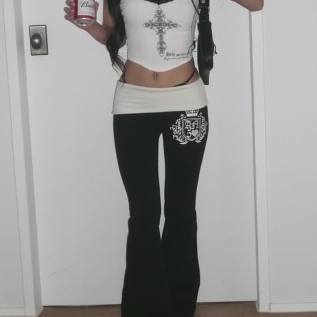 ★Angelnumber555★ AN5 bootscut folded pants ★大人気★ Angelnumber555 AN5 bootscut folded pants - 위시버킷