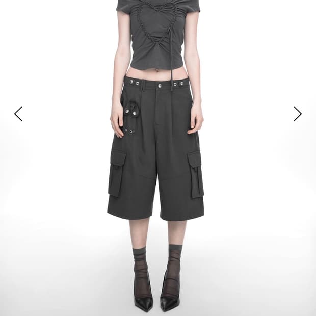 Bohemian seoul strap cargo sweatpants | 후루츠패밀리