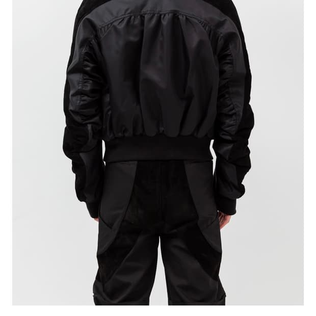 Vuja de max satin pillow bomber jacket | 후루츠패밀리