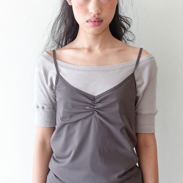 샵페어리 little strawberry lace top (mint) | 후루츠패밀리
