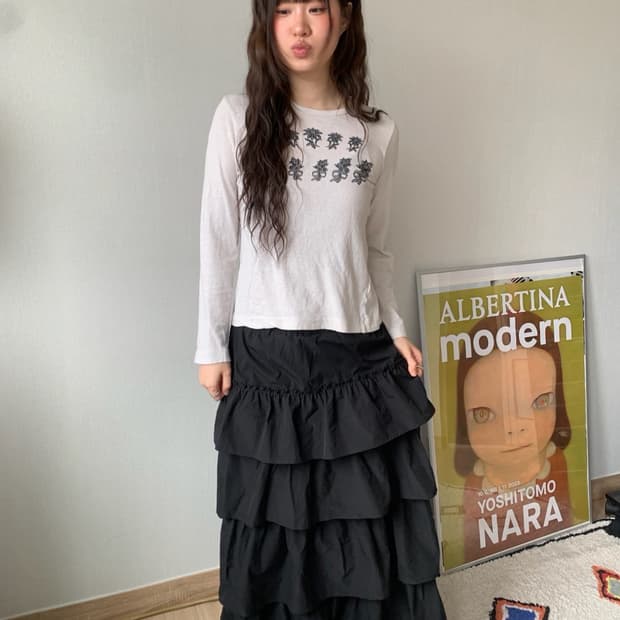 comme des garcons, flower top | 후루츠패밀리