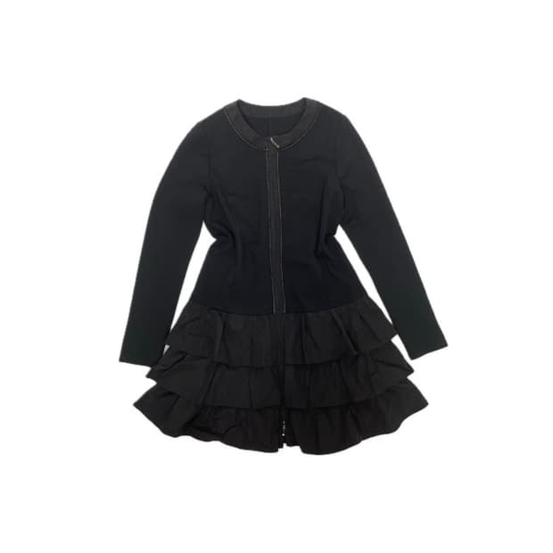 Coyseio DRAPING DRESS BLACK | 후루츠패밀리