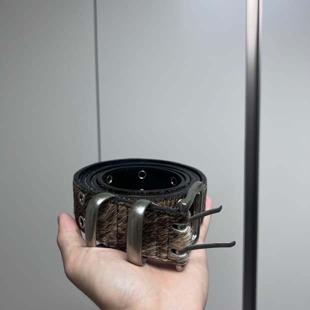 MJD x Kamien Double Hole Belt | 후루츠패밀리