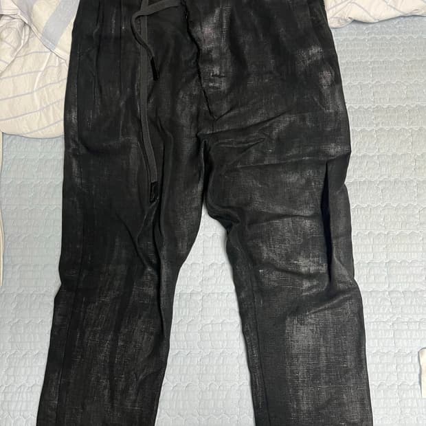 パンツ ATELIER AURA ARI ORGANIC LINEN TROUSERS ATELIER AURA ARI ORGANIC LINEN TROUSERS パンツ ATELIER AURA