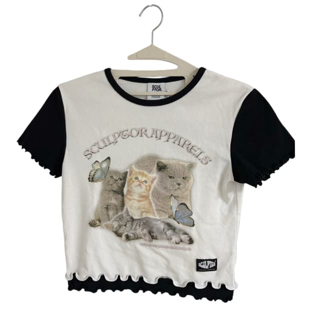 トップス SCULPTOR corset U Neck Tee Ice Sculptor corset u neck tee / Ice | 후루츠패밀리