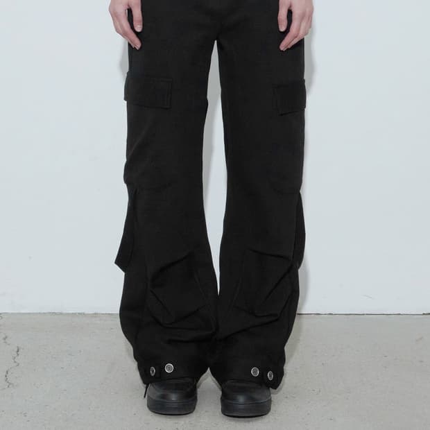 애즈온 MINUTES CARGO PANTS 팬츠 블랙 차콜 s | 후루츠패밀리