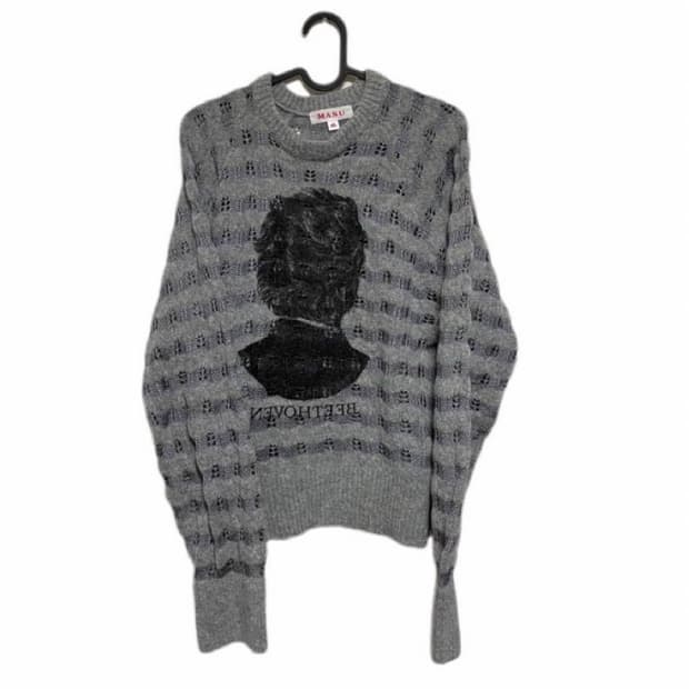 MASU 22AW REVERSE BEETHOVEN SWEATER 니트 | 후루츠패밀리