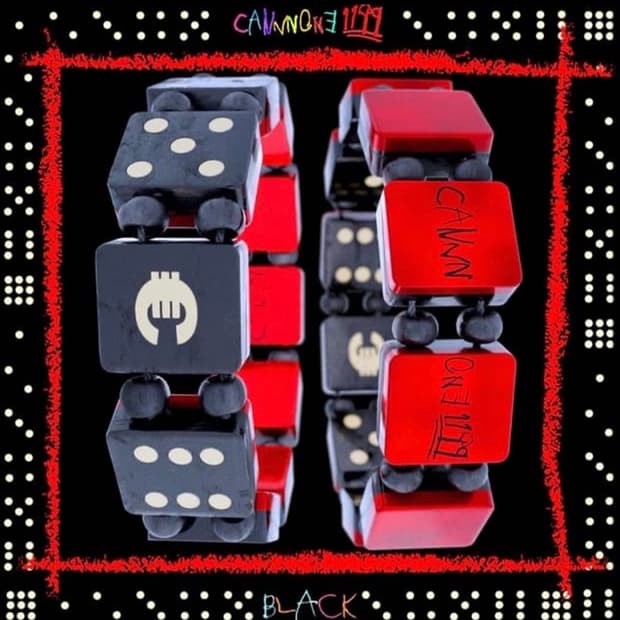1199 Bazo Forever 27 Club Bracelet Black | 후루츠패밀리