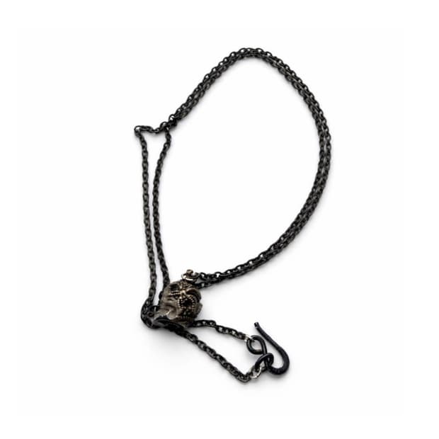 IF SIX WAS NINE” BEDROCK Skull necklace | 후루츠패밀리