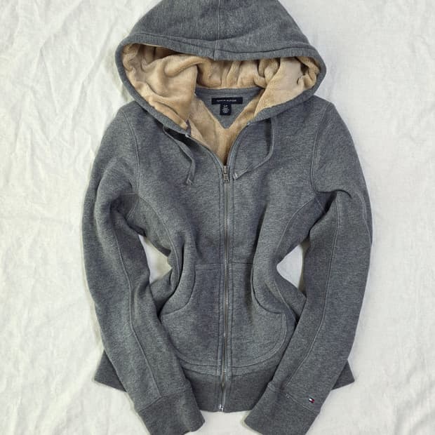 W) Mischief Layered Waffle Hoodie S | 후루츠패밀리