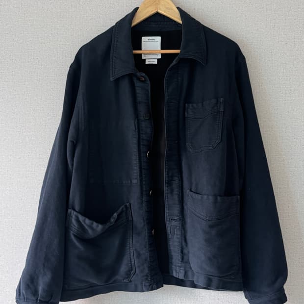 2]Visvim TRAVAIL COVERALL MOLESKIN DMGD | 후루츠패밀리