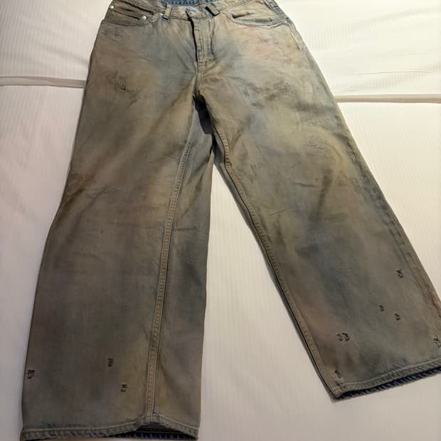 안셀름 Ancellm #03 AGING01 PANTS - Indigo | 후루츠패밀리