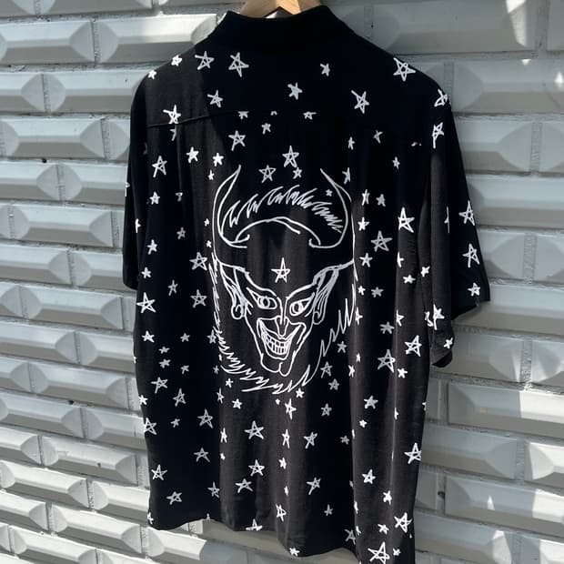 激値下げ Supreme®/Devil Rayon Shirt 白 L Supreme 激値下げ Supreme®/Devil Rayon Shirt 白 L devil rayon shirt