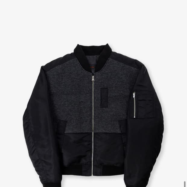 coyseio ROUND COLLAR FLEECE JACKET BLACK | 후루츠패밀리