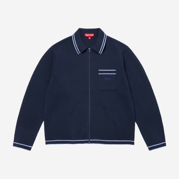 Supreme Woven Stripe Shirt Blue - 24FW | 후루츠패밀리