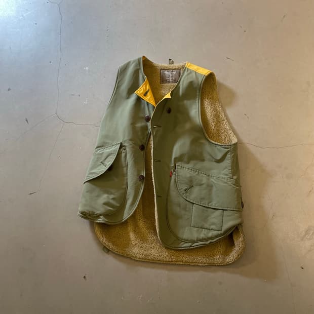 ANACHRONORM FLATBUSH 別注 UTILITY VEST ANACHRONORM Fleece-Lined Utility Vest | 후루츠패밀리