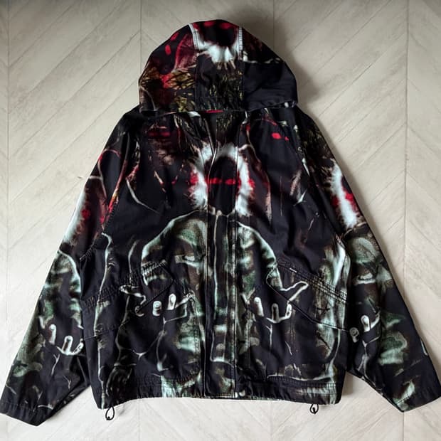 Supreme Hooded Raglan Jacket Multicolor | 후루츠패밀리
