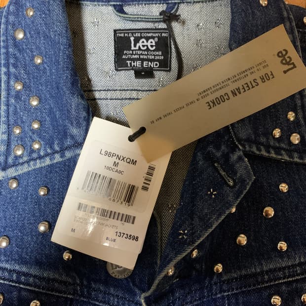 Stefan Cooke x Lee studded denim jacket | 후루츠패밀리