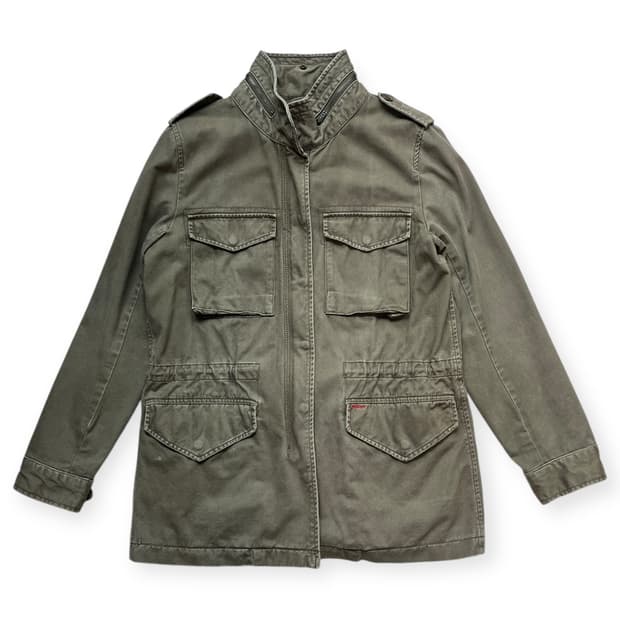 구해요) openyy cargo pocket field jacket 카키 | 후루츠패밀리