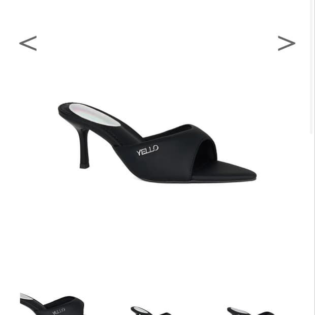 yello 이에로 MIDNIGHT CHASE MULES 블랙 M | 후루츠패밀리