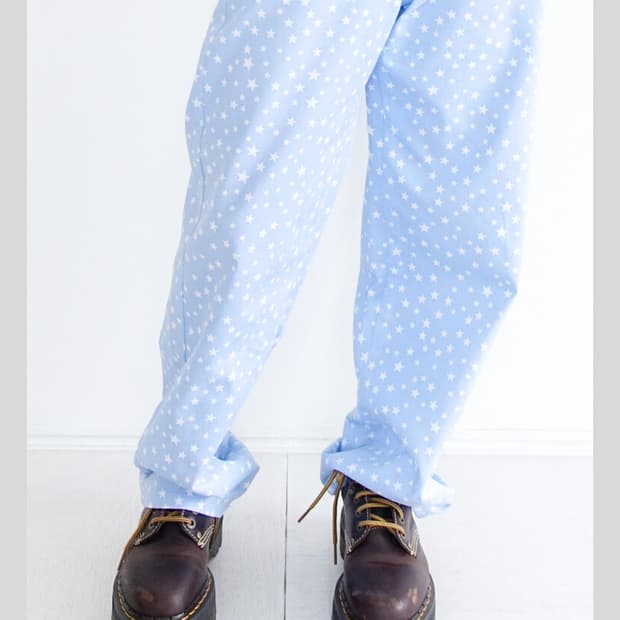 パンツ shop faerie star cotton twill pants 샵페어리 star cotton twill pant | 후루츠패밀리