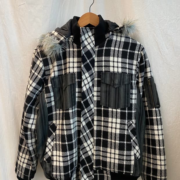 Supreme 16FW Mohair Hooded Work Jacket | 후루츠패밀리