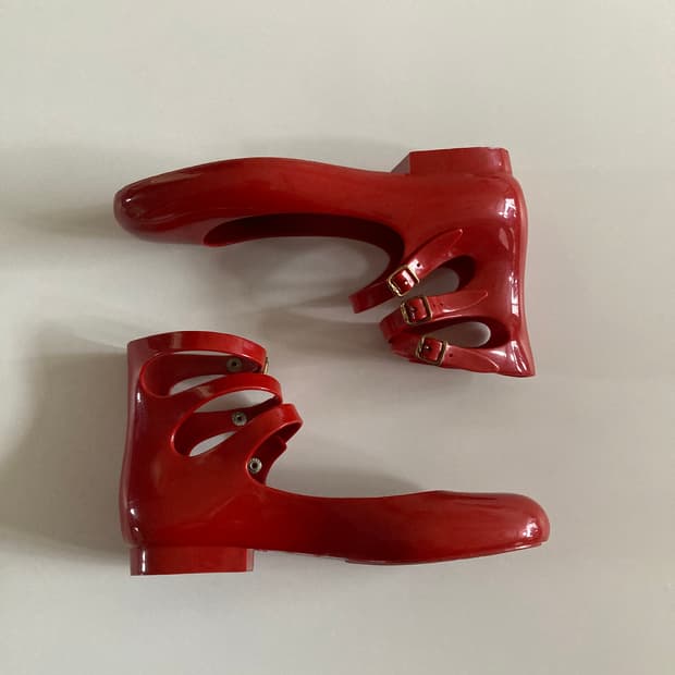 Vivienne Westwood X MELISSA ankle strap shoes