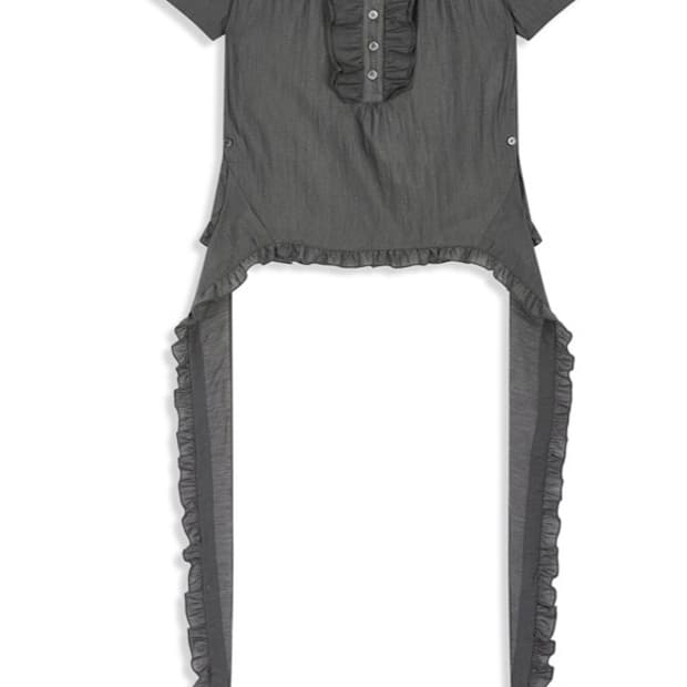 오픈와이와이 OPEN YY RUFFLE POLO SHIRT 러플 폴로 | 후루츠패밀리