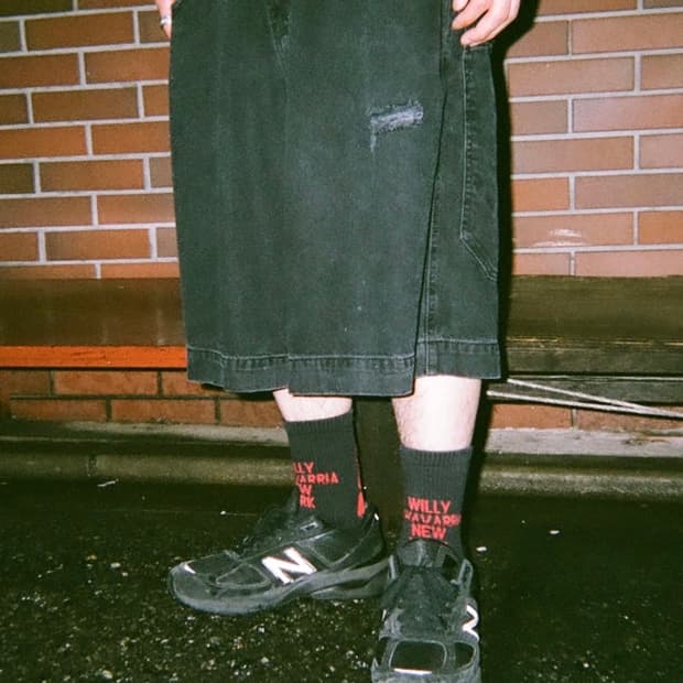 Willy Chavarria Denim Low Rise Shorts | 후루츠패밀리