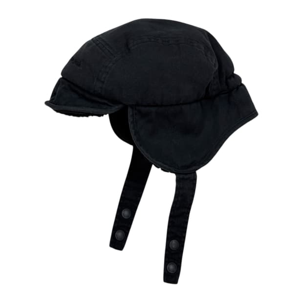 OJOS Scarf Veil Wool Cap / Black | 후루츠패밀리
